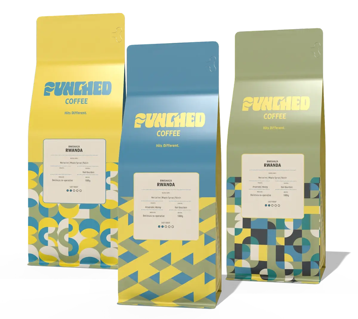 Punched Coffee Products